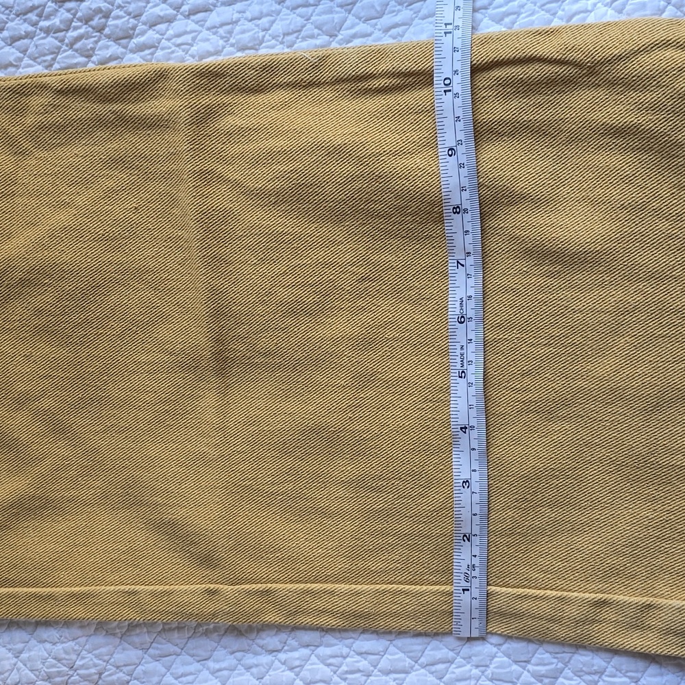 Lioness Mustard Yellow Baggy Miami Vice Cargo Jeans - Picture 11 of 12